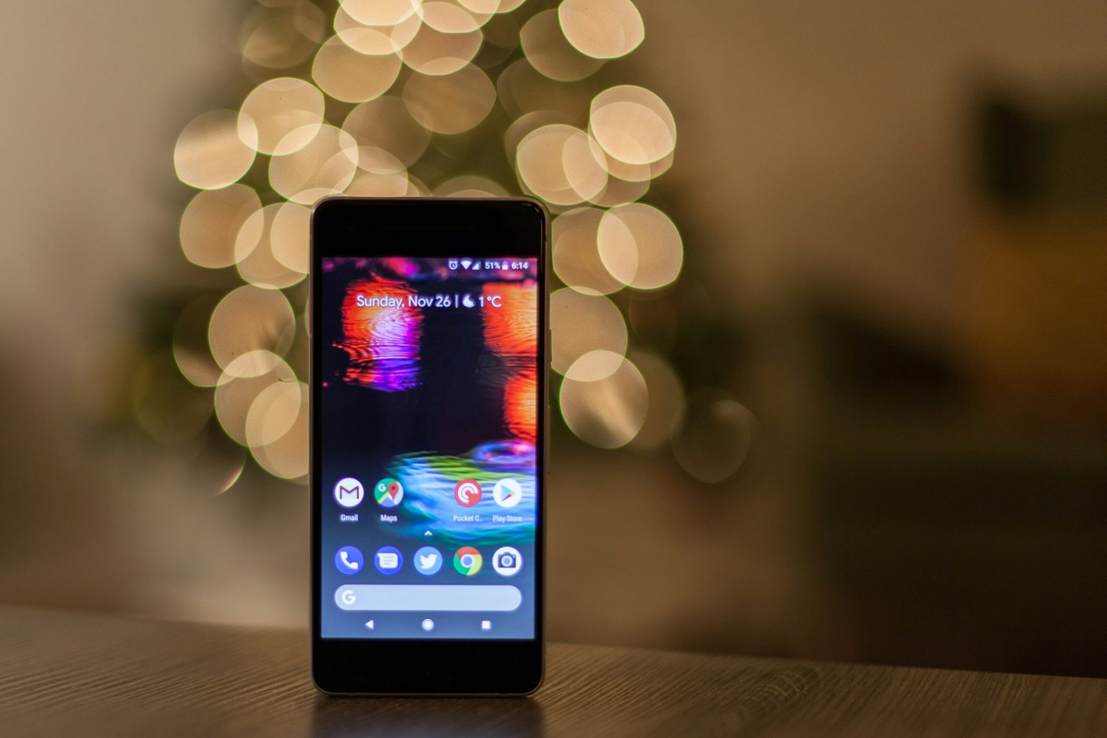 turn on black android turn on black Android smartphone
